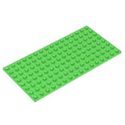 XYEIUGO GDS-529 92438 Foundation Plate 8x16, Trans Green, 5 PCS โ image 1