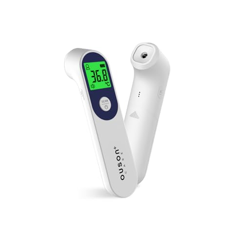 OUSON+ CARE Contactless Multi Function Infrared Digital Thermometer with LCD Display