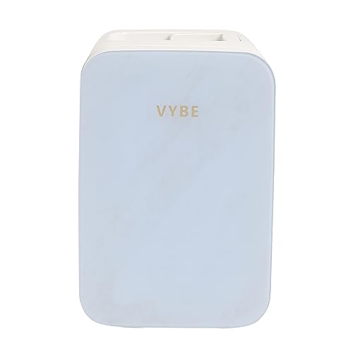 Image of Vybe Mini Beauty Fridge (6 Liter):AC /DC Portable Thermoelectric Cooler and Warmer.Also Used as Car Mini Fridge for Long Travel.Used to Store - Serums,Moisturizers,Toners, Cream,Nail Polish (VYBE1002)