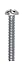 Bx/100 x 3: Hillman Combination Zinc Plated Machine Screws (90401)
