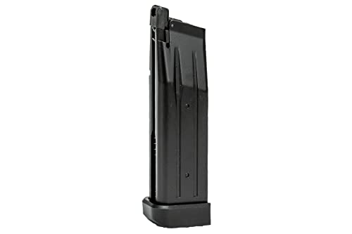 GoldenBall & Eagle 30 Rounds Double Stack Hi-Capa 5.1 1911 Airsoft Green Gas Steel Pistol Magazine