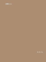 ABNotes Dot Grid XL A4 Brown HC: Quadernone / Taccuino Puntinato per Bullet Journal o Lettering - Marrone - Grande 400 Pagine - Con puntini chiari distanti 5 mm - Fogli spessi