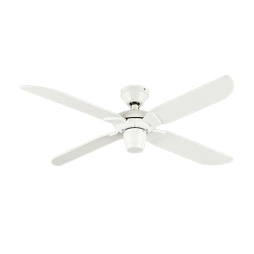 シーリングファン AC MOTOR FAN パイプ吊り 簡易結線型 リモコン付 オフホワイト WF054