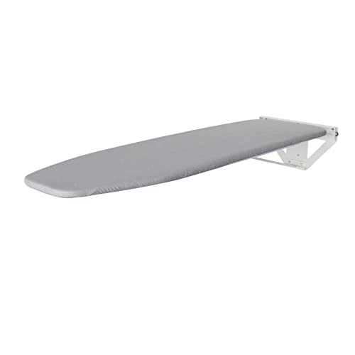 Wall Mounted Ironing Board 39.3x12 Compact Mount Fold Down Ironing Board for Small Spaces Space Saving