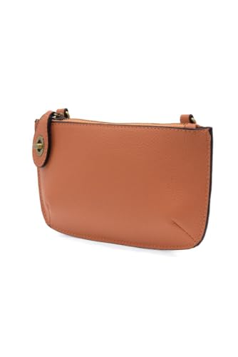 Image of Joy Susan Women's Fashion Purse Mini Crossbody Wristlet Clutch Hand Bag - Peach