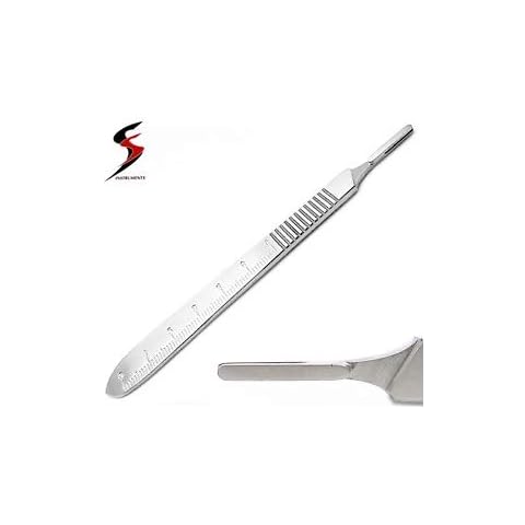 SCALPEL HANDLE No.3 BP Handle Fits Blades Numbers 6-16 Cover