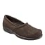 Dark Brown/Dark Bronze/Metallic Embossed Circle Leather