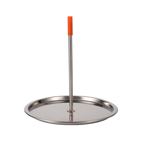 grill roasting stand,Vertical Skewer, Stainless Steel Barbecue Spit Skewer Grill, Chicken Rack Roaster, Vertical Grilling Rack Meat Spit for Steak, Chicken, Fish, Turkey, Kebab(SIZE:1)