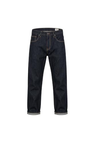 Jean TROJAN orange pantalon homme fermeture éclair denim slim