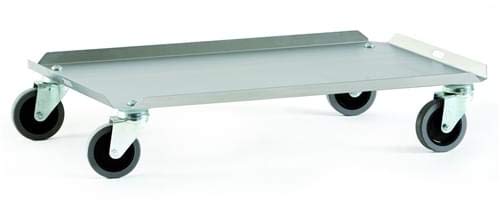 Gimetal - Carro portacasetes 60 x 40 cm de chapa galvanizada 15/10