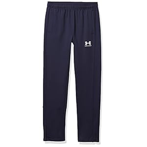 Under Armour Boys’ Challenger Training Pants , Midnight Navy (410)/White , Youth X-Large