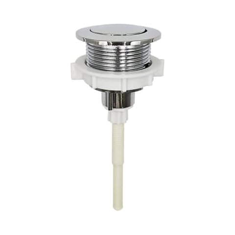JIADEXIN 38mm Chrome Toilet Flush Button Cover