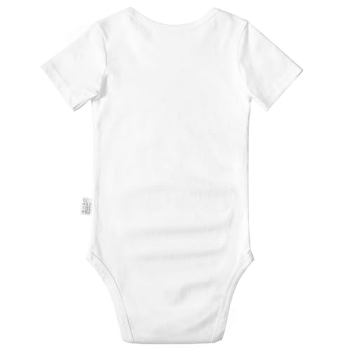 Image of On Sundays We Watch Football with Daddy Bodysuit, Baby Infant Cotton Romper Jumpsuit Outfits Short-Sleeve 0-24 Months