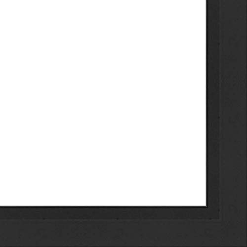 CountryArtHouse Picture Frame Moulding (Wood) 100ft bundle - Contemporary Black Finish - 0.75