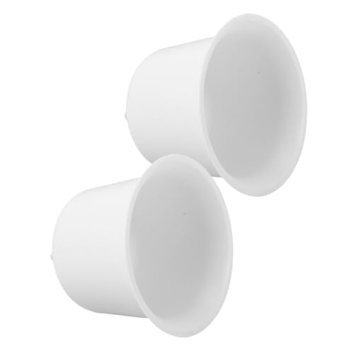 ULTECHNOVO 2piezas Antipolvo para Ventilador De Techo Accesorios De Repuesto Tapa Cónica Decorativa Caja para Ventiladores De Techo para Sala De Estar