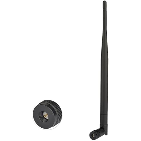 Superbat Antena 4G LTE 6dBi SMA wtyczka hotspot-modem antena do mobilnego bezprzewodowego routera CPE, bramy lutowanej, kamery szlakowej (1 opakowanie)