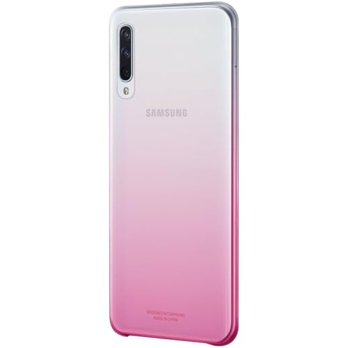 Samsung Galaxy A50 Gradation Cover - Hard Protective Smartphone Case Galaxy A50 - Durable and Lightweight Stylish Design - Pink