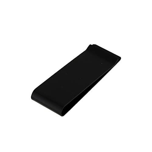 Buckleguy.com B8942 Black Matte, Money Clip, Stainless Steel2