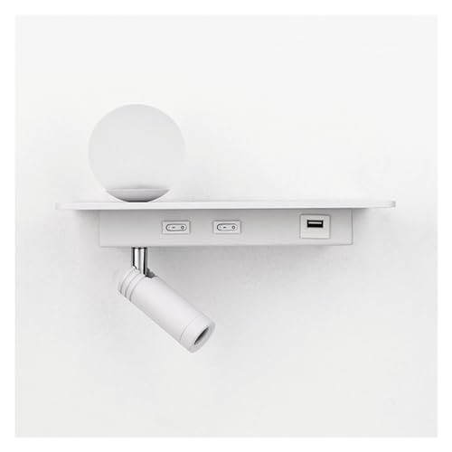 Lampe de chevet LED pour lecture et décoration de chambre avec port USB
