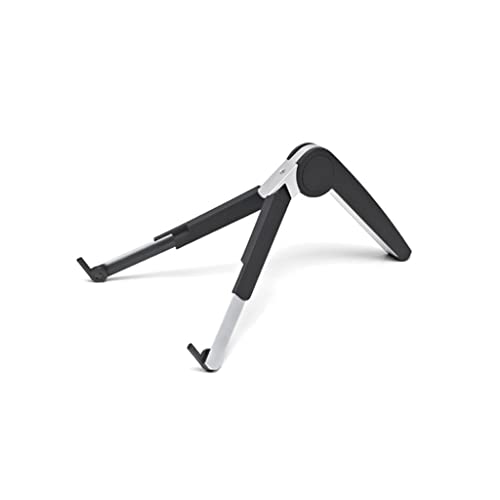 Soporte para computadora portátil con elevador regulable y base firme 2