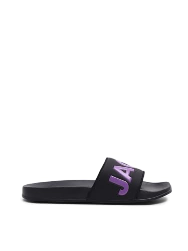 Image of JACK&JONES Men's Logo Print Pool Sliders