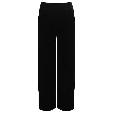 Ladies Plus Size Velvet Palazzo Pants Cover