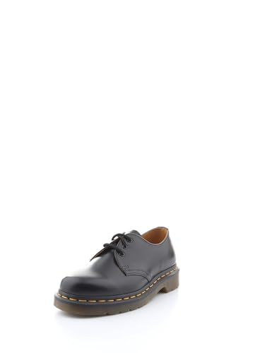 Dr Martens Unisex. 11838002 Sapatos De Couro 1461 Preto Liso (40), Plano, CordãO, Casual - 6