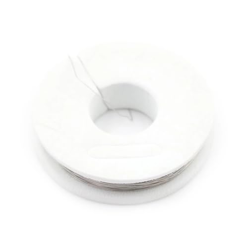 Cable de nicrom de 10 m de longitud y 0,2 mm de diámetro AWG 2
