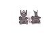 OZARK ARMAMENT Metal Flip Up Iron Sights