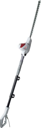 IKRA taille-haie télescopique électrique ITHS 500, sangle incluse, 500W, longueur de coupe 45cm, réglage de l'angle de coupe