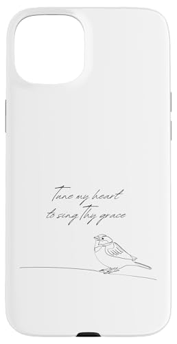 Tune My Heart To Sing Thy Grace Bird Come Thou Fount�^���� �X�}�z�P�[�X iPhone 15 Plus �p