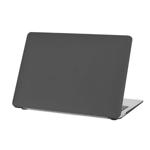 FFBOFFC Custodia Compatibile con MacBook 12 Pollici con Retina Display 2015 2016 2017 Rilascio A1534, Copertura Plastica Case Custodia Rigida Protettiva Cover, Nero