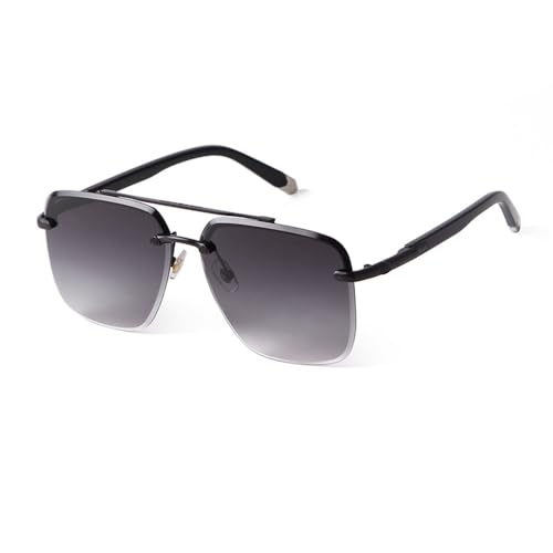 Lunettes de soleil rétro femme double pont | Verres HD UV400 Tendance