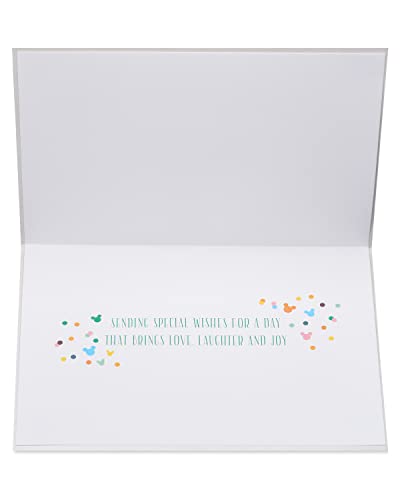 Image of Papyrus Disney Birthday Card (Sending Special Wishes)