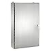 Hoffman A24H2006SSLP3PT Wall-Mount 4X Enclosure, 3 Point Latch, Stainless Steel Type 304, 1 Door, 24.00" x 20.00" x 6.00", White