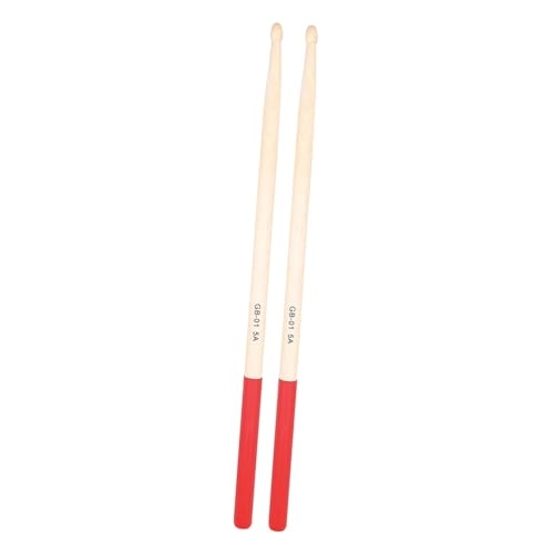 Baquetas Toddmomy de arce, 1 par, antideslizantes, para práctica en baterías electrónicas y acústicas, agarre cómodo y duradero