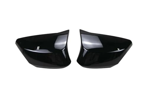 Enjoliveurs rétroviseurs extérieurs pour Corvette C8 noir brillant style carbone