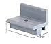 CRL Sliding Screen Door 1" X 5/8" Plastic Top Guide for Mayfair Doors