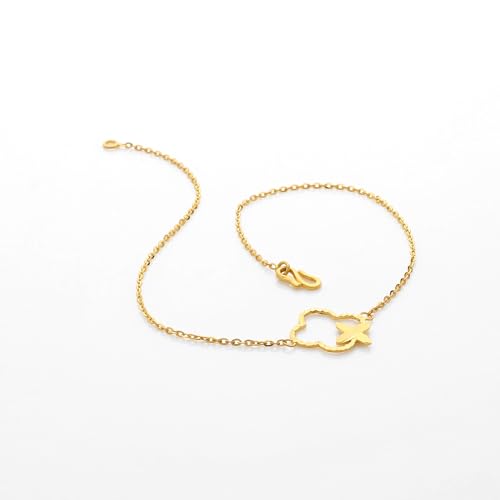 Malabar Gold & Diamonds Gold Bracelet for Women 22 k | 22k (916) BIS Hallmark Pure Gold Bracelet for Birthday, Anniversary and Rakshabandhan Gift - Image 3