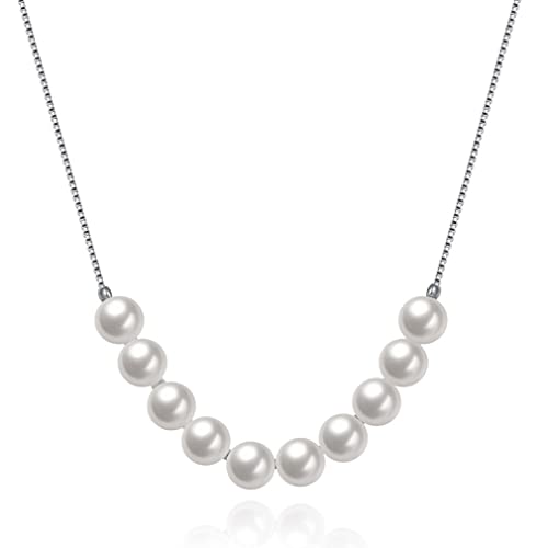 Colliers pour femmes YXWYXWA, la nacre véritable contre les bijoux ternes