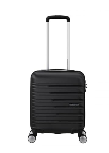 American Tourister Flashline - Spinner S, Equipaje de Mano, 45 cm, 23L, Negro (Shadow Black)