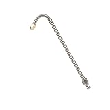 SEAYACK 30°/90°/U Washer Extension Gutter Cleaner Attachment Pressure Washer Gutter Rod for Lances Wand 1/4Inch Quick Connection Water Pumps Extension