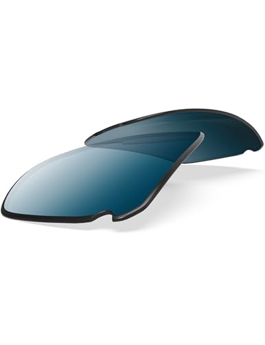 Image of BLAZERBUCK Replacement Lenses & Nose Pads Piece for Oakley RPM Squared OO9257 /RPM Edge OO9250 Sunglass