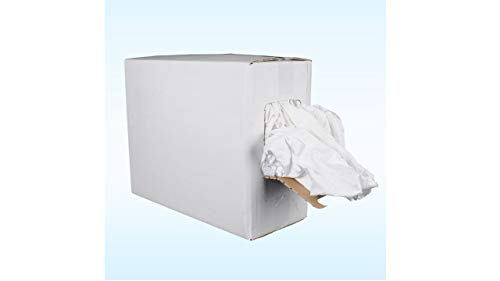 chiffon blanc - carton de 10kg - peu de coutures