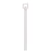 PANDUIT PLT1M-M CABLE TIES, 99MM L, NYLON6.6, NAT, 18LBS, PK1000