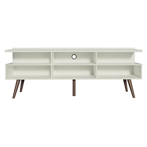 Rack Madesa Bento 3 Gavetas com Pés Cônicos Branco