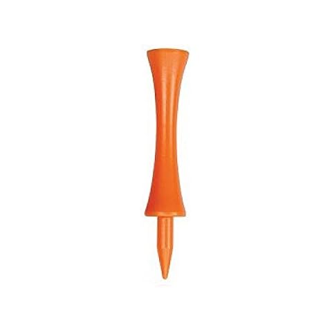 Golf Tees Etc 2 3/4" Orange Plastic Step Down Golf Tees (100 Count) Cover