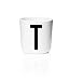 Produktbild Lazeny 300ml Buchstaben Becher Kinder Baby Trinkbecher Becher Einfacher Stil Kaffeetasse Teetasse Tasse Kaffeebecher Sukkulenten Pflanzen Topf Multifunktional Becher ohne Griff (T)