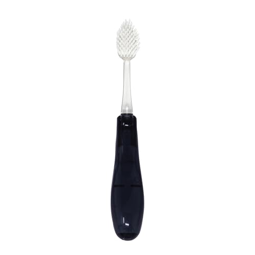 Brosse de voyage RADIUS Tour pour gencives sensibles étui intégré fumé