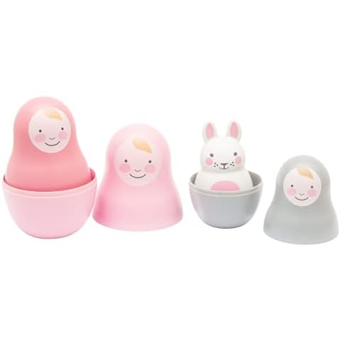 Rosa & Bo Pink Pastel Nesting Babies Cover
